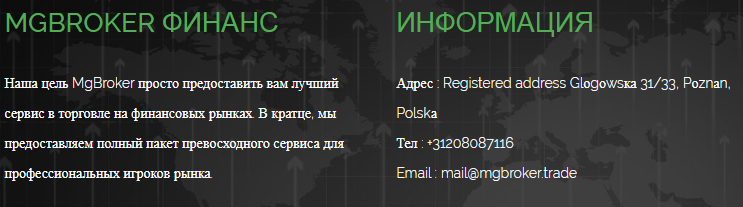 Обзор брокера MgBroker – актуальная информация и честные отзывы — фото Обзор брокера MgBroker – актуальная информация и честные отзывы