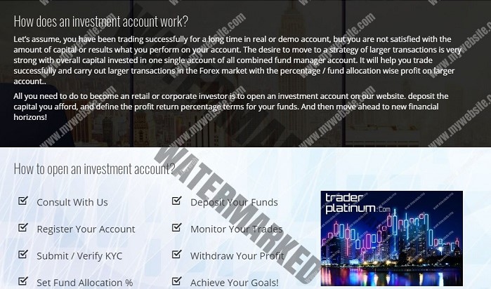 Лжеанглийский брокер Trader Platinum – обзор и отзывы клиентов