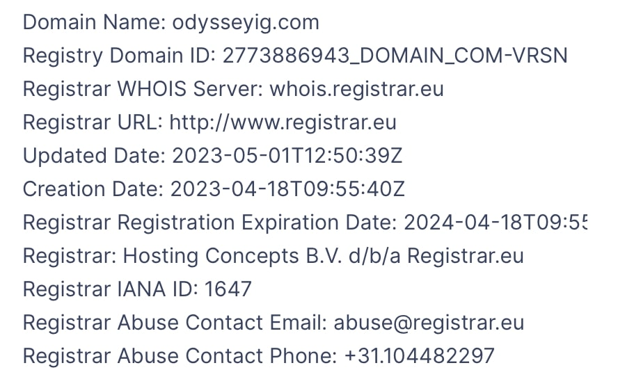 Odyssey Investment Group: отзывы клиентов о компании в 2023 году — фото Odyssey Investment Group: отзывы клиентов о компании в 2023 году