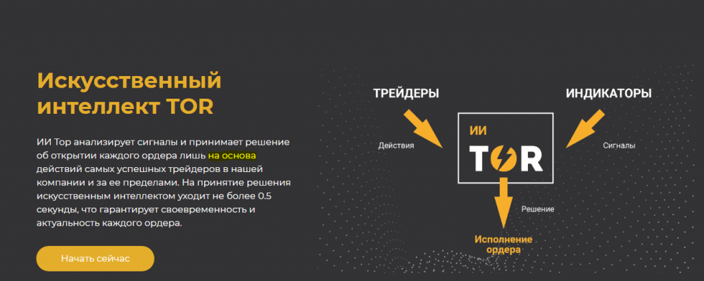 Брокер-мошенник Tor.trade – экспертный обзор и отзывы