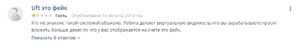 Экспертный обзор брокера UFT Group: отзывы о сотрудничестве