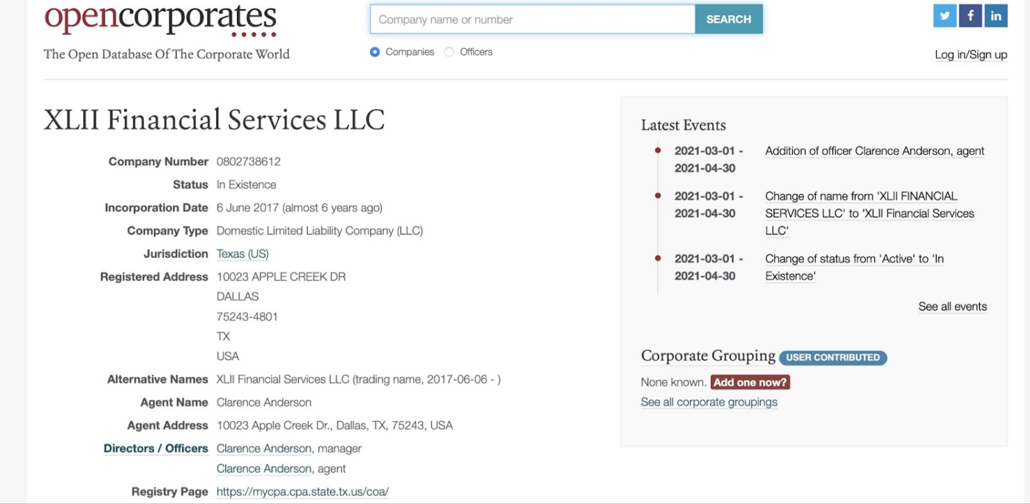 XLII Financial Services: отзывы клиентов о  компании в 2023 году
